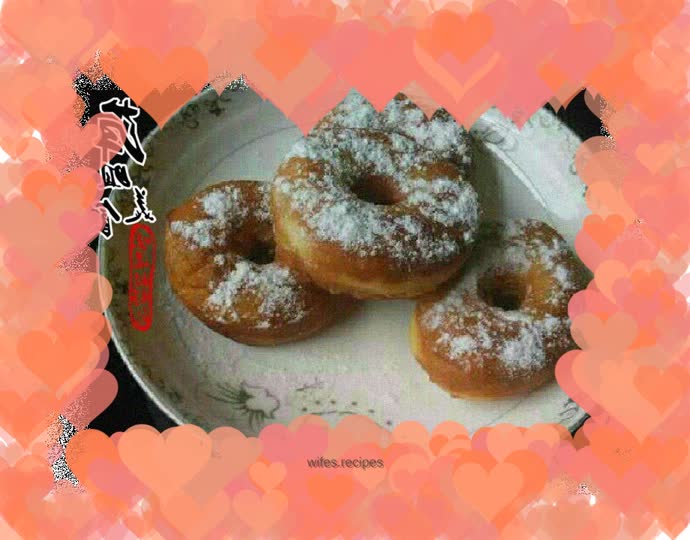 You can make delicious sweet bagels without using molds