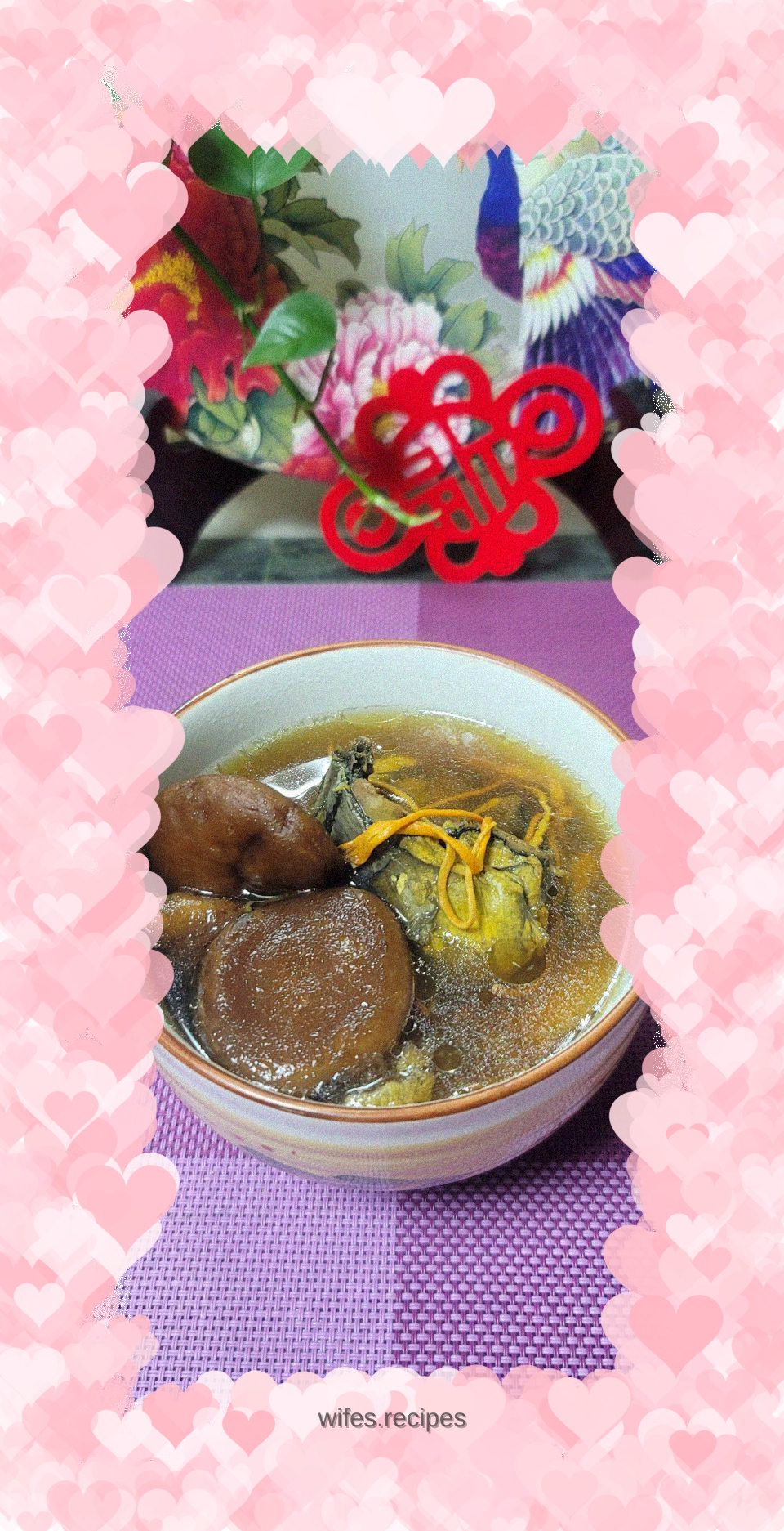 Mushroom, Cordyceps and Black Chicken Soup