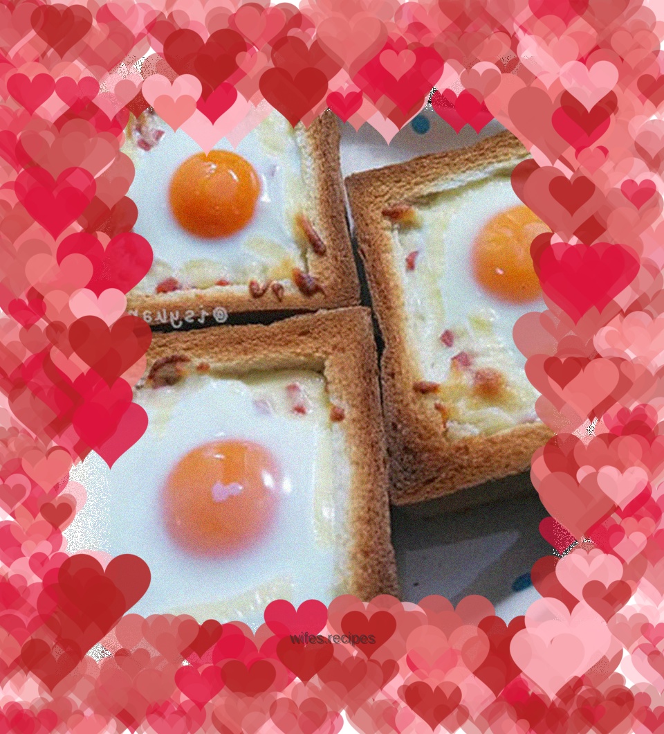 Student Party Breakfast-----Cheese Egg Toast