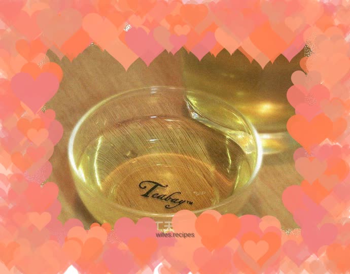 Homemade brown rice tea