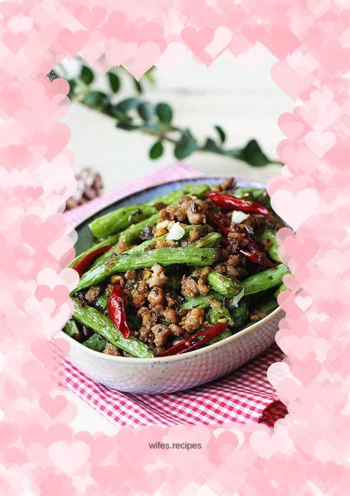 Stir-fried green beans