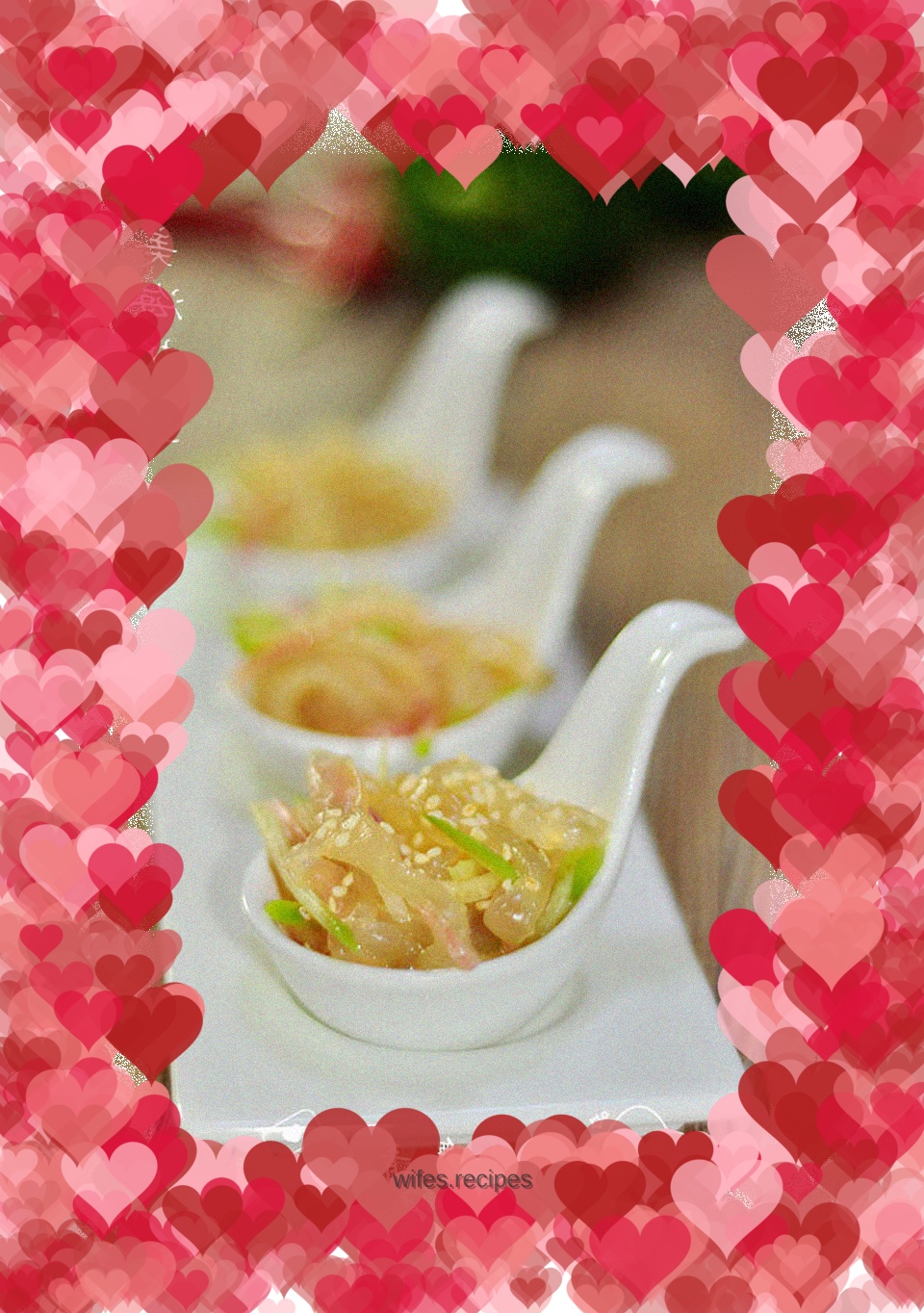 Beautiful jellyfish in my heart