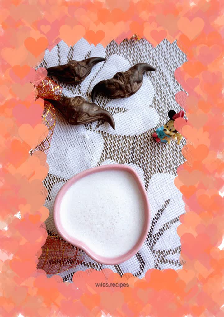 Water chestnut milk drink