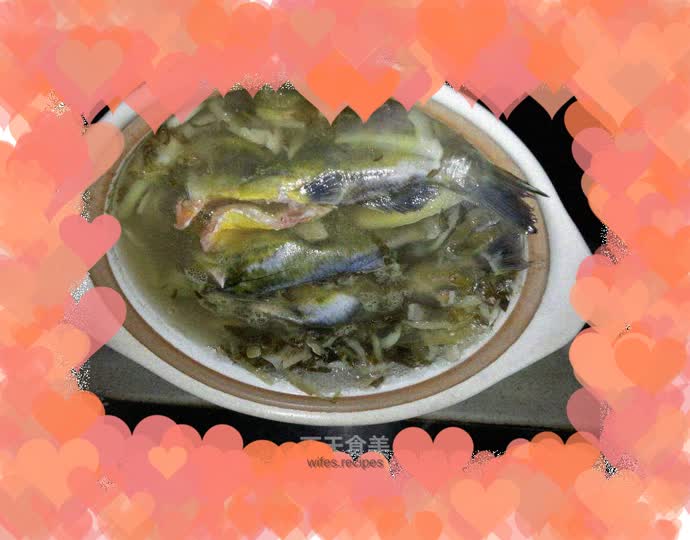 Sauerkraut yellow bone fish