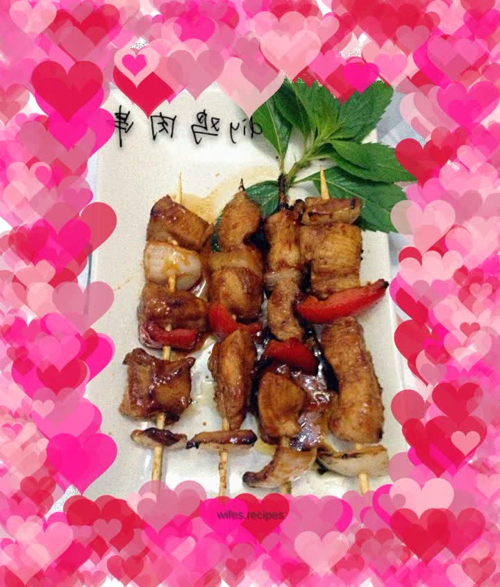diy chicken skewers