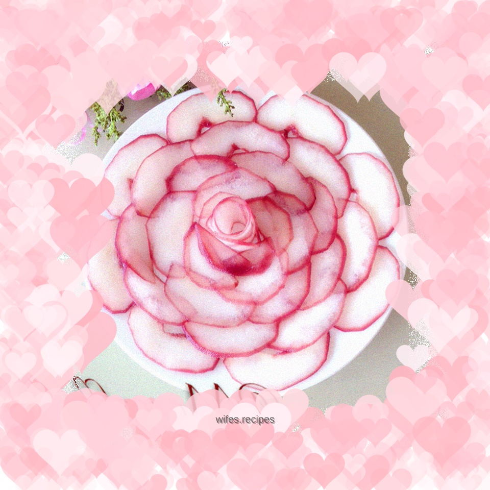 Red wine braised pear