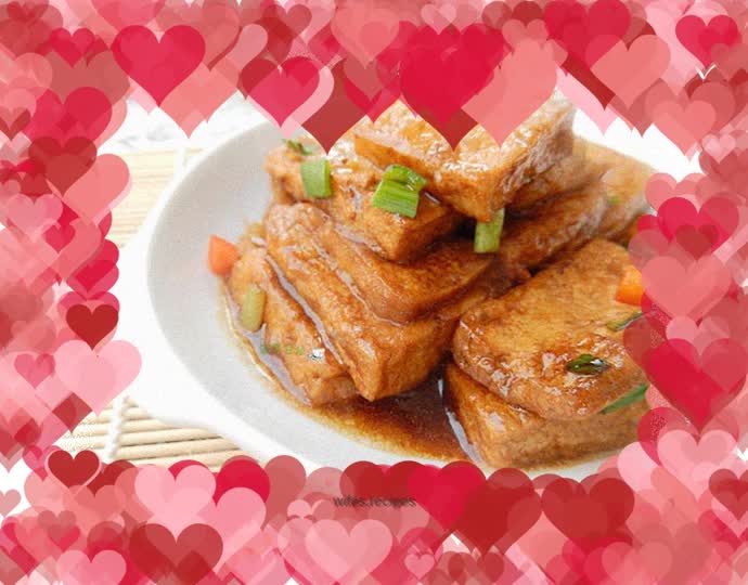 Oyster sauce tofu
