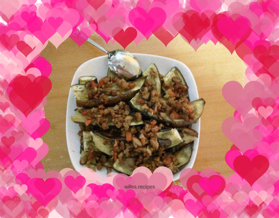 Grilled eggplant with less oil and less salt