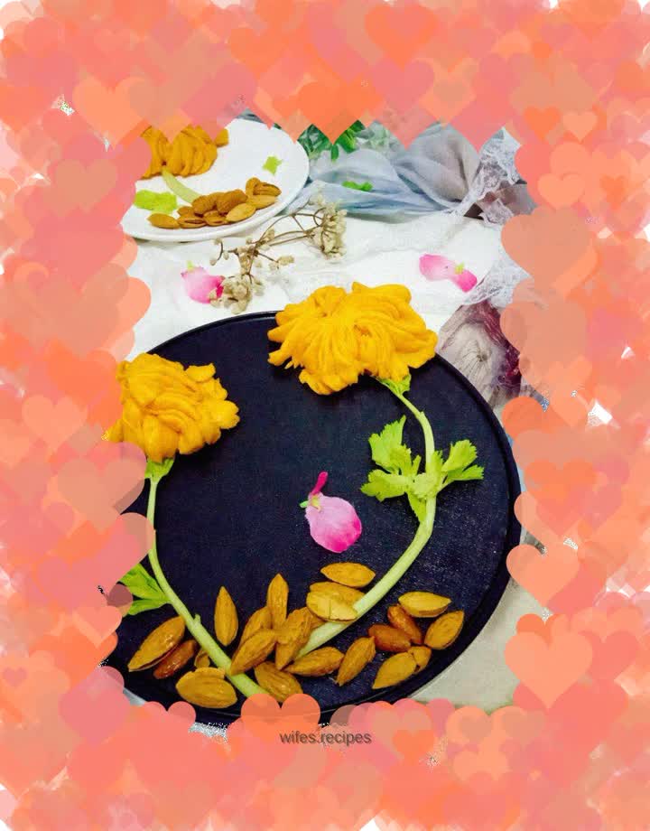 Chrysanthemum steamed buns