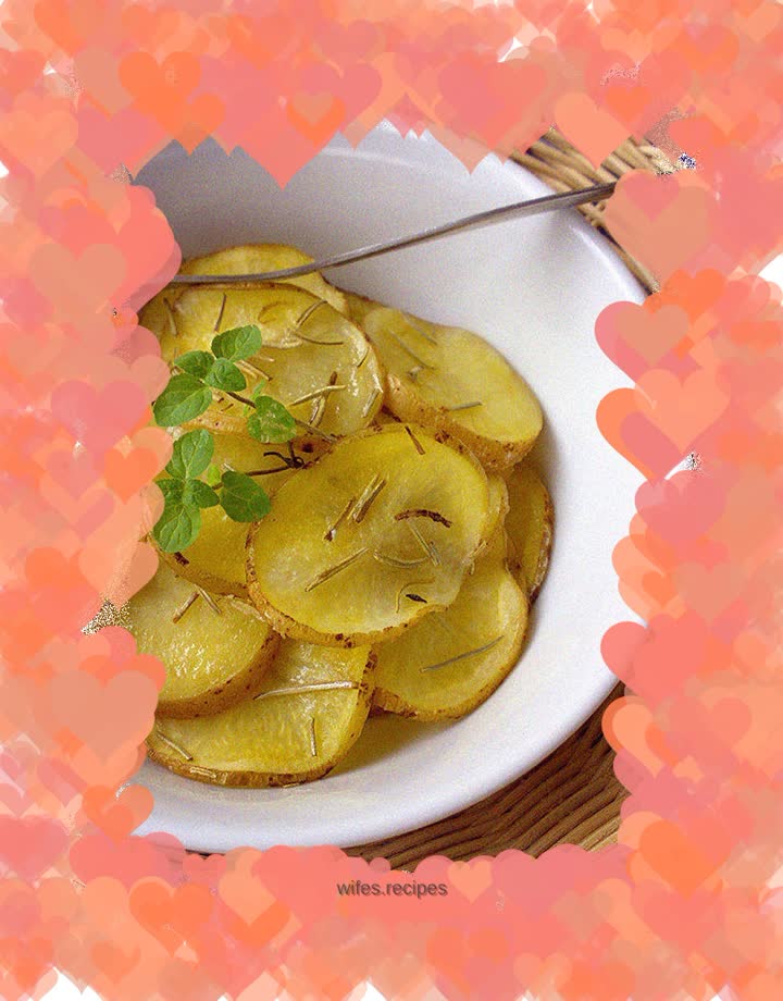 Rosemary Baked Potato Chips