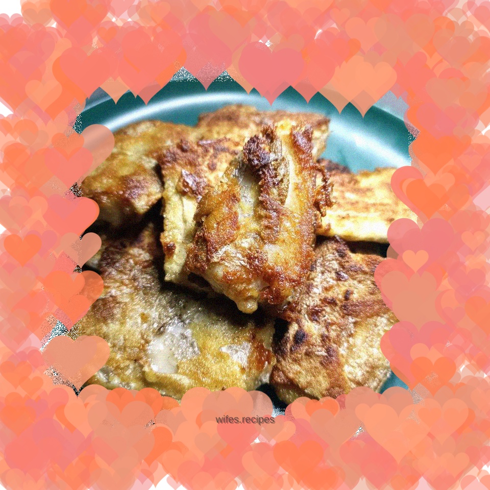 Fried hairtail with cornmeal