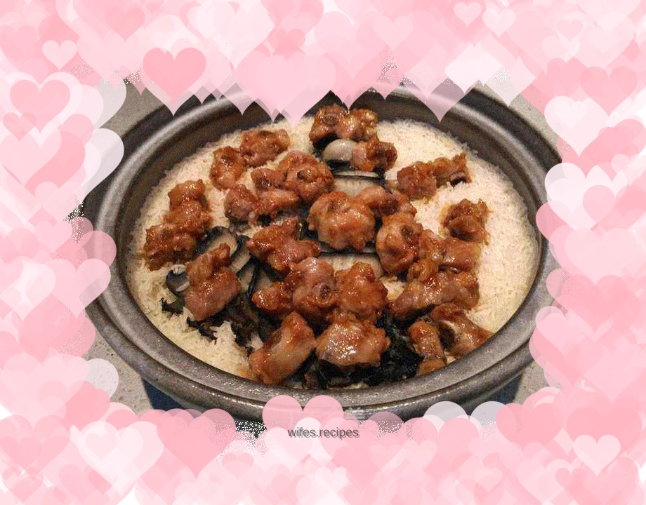 Pistachio Sister’s peptide diet therapy classic dish Black Gold Abalone, Local Pork Peptide Rice Claypot Rice