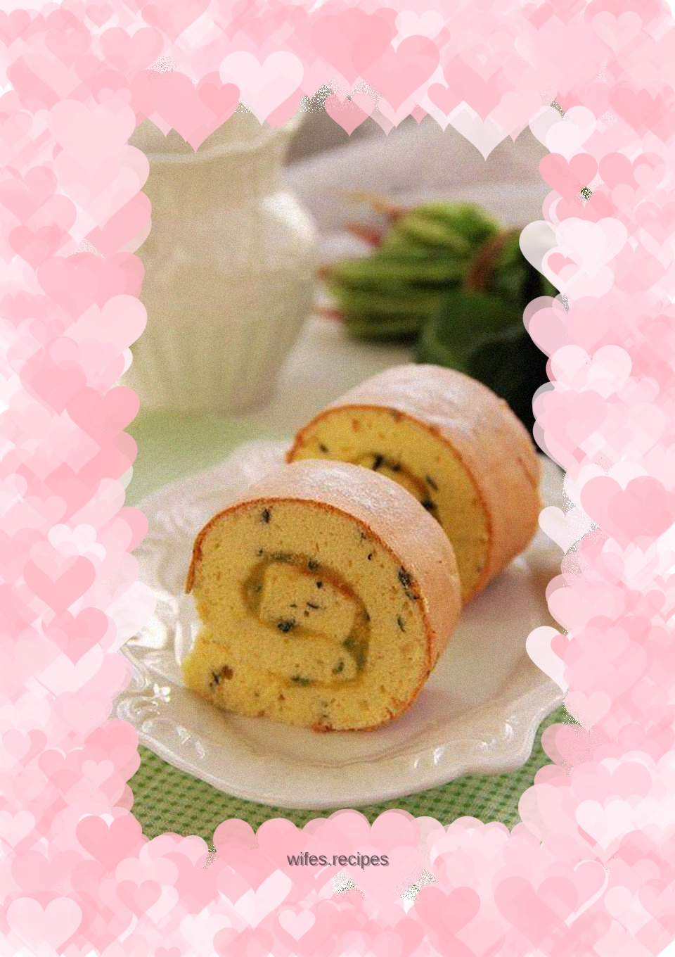 Make cakes delicious, nutritious and healthier---Kadas Spinach Cake Roll
