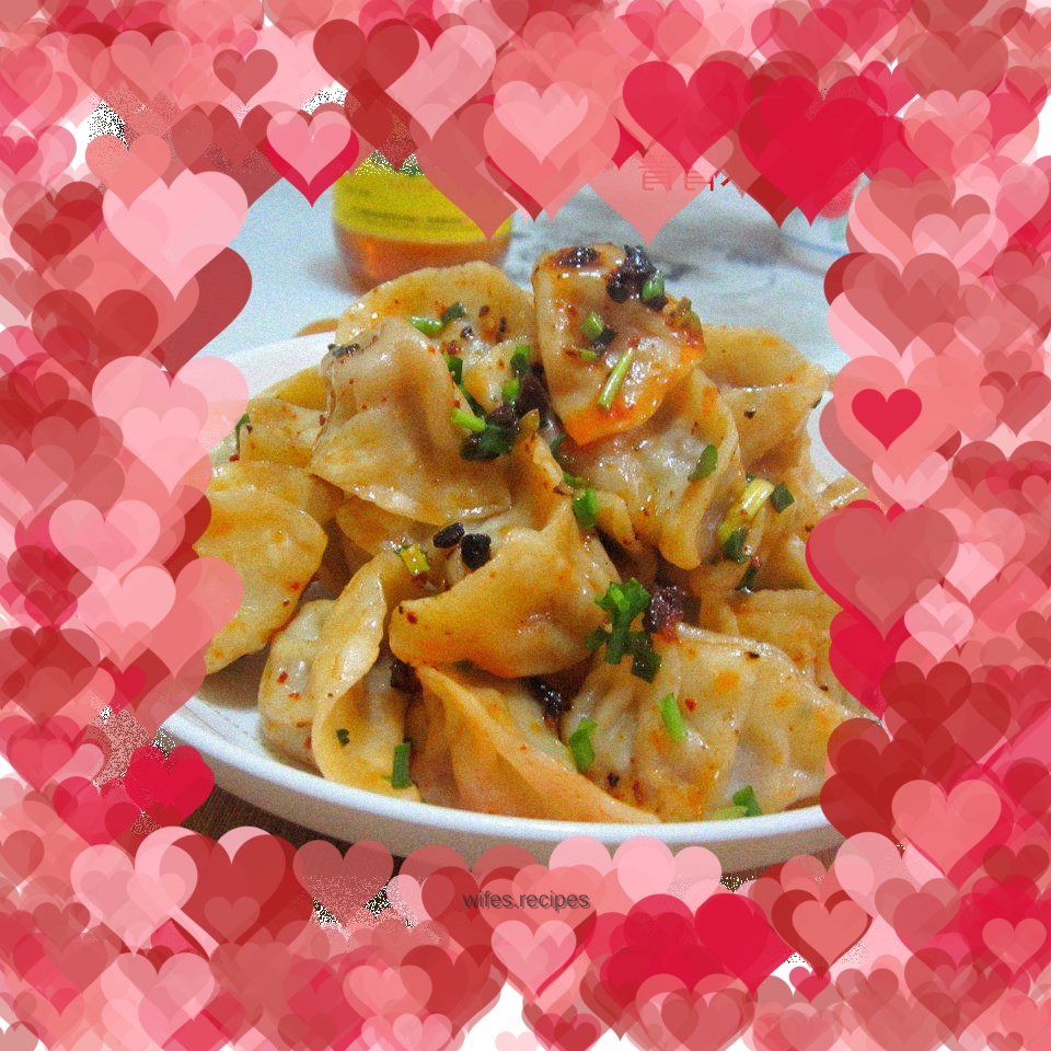 Fried pork dumplings