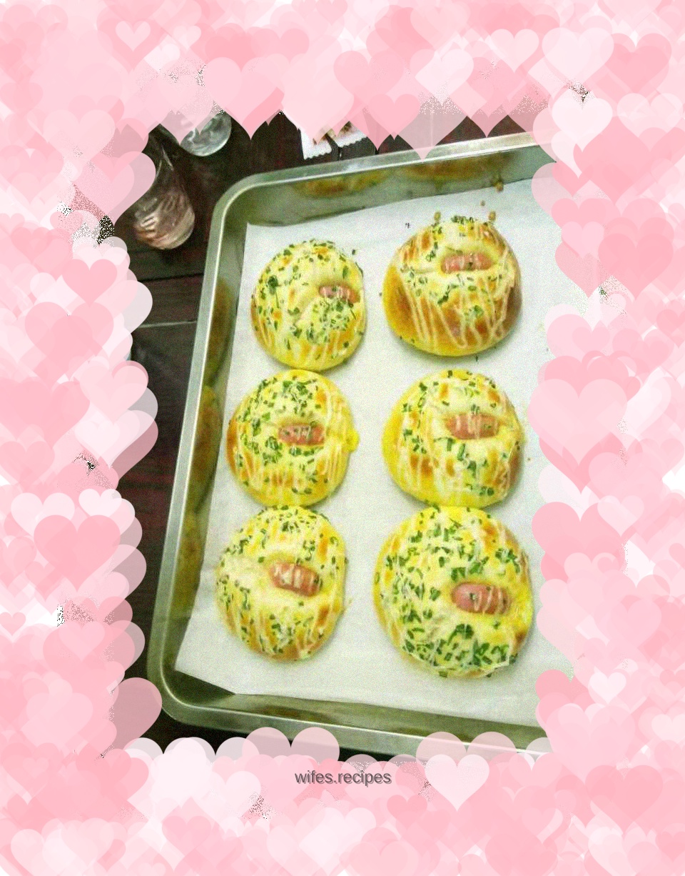 Spring Onion Salad Bread