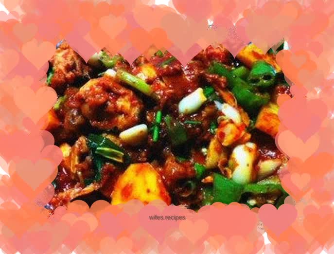 Korean style cod fish with potatoes