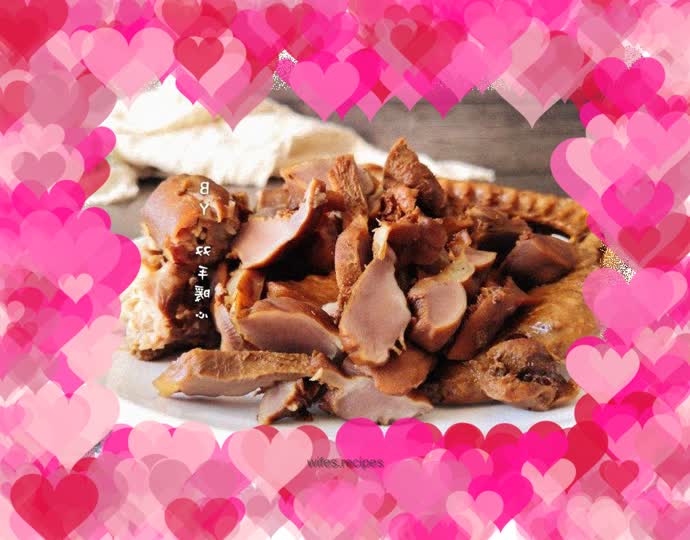 Braised food platter