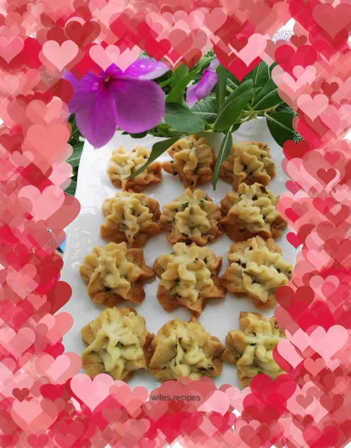 Green onion cookies