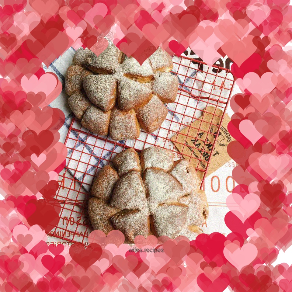 Walnut and Plum Blossom Soft European Buns