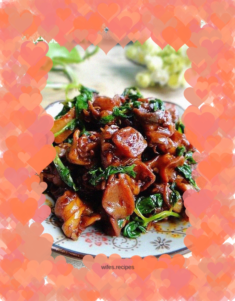 Grilled snail meat with noodle sauce