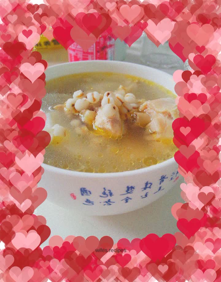 Barley, Yam and Chicken Soup