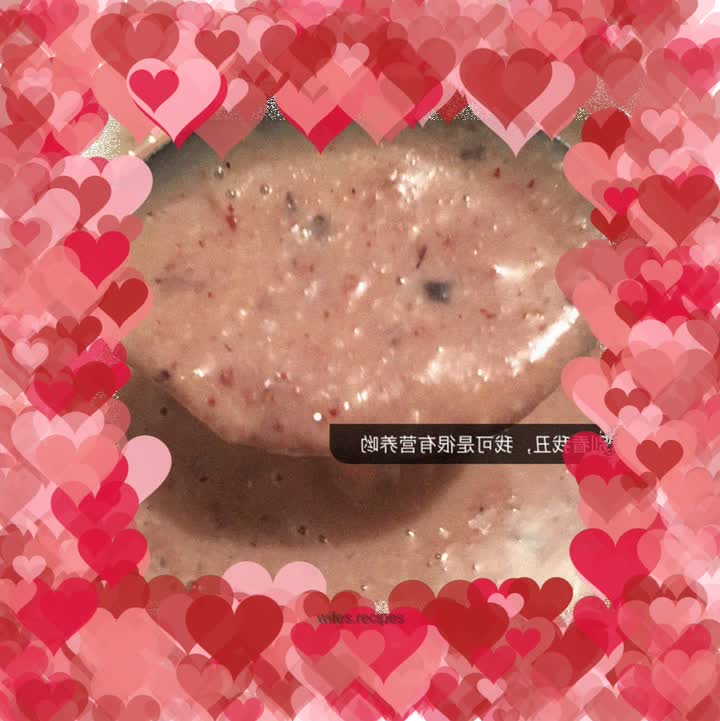 Nutritious millet, walnut and jujube porridge