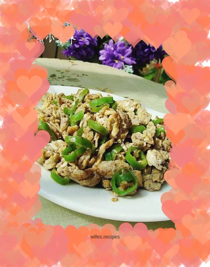 Fried Crab Roe Sauce with Hangzhou Pepper Egg