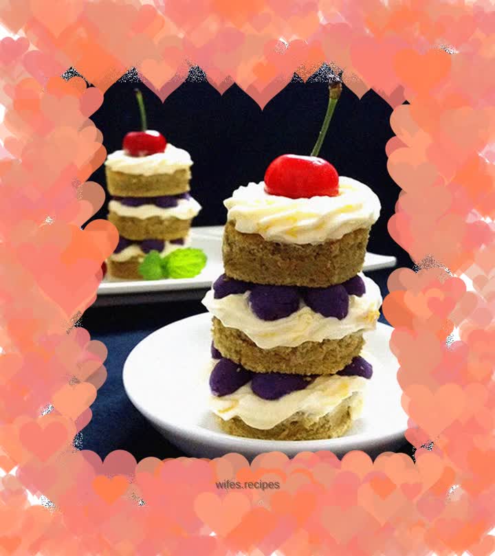 Purple sweet potato and mango honey