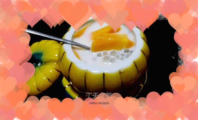 Coconut Milk Mango Sago