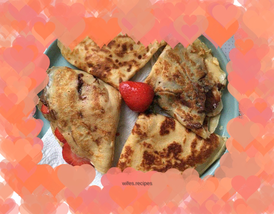 French traditional crepe💗