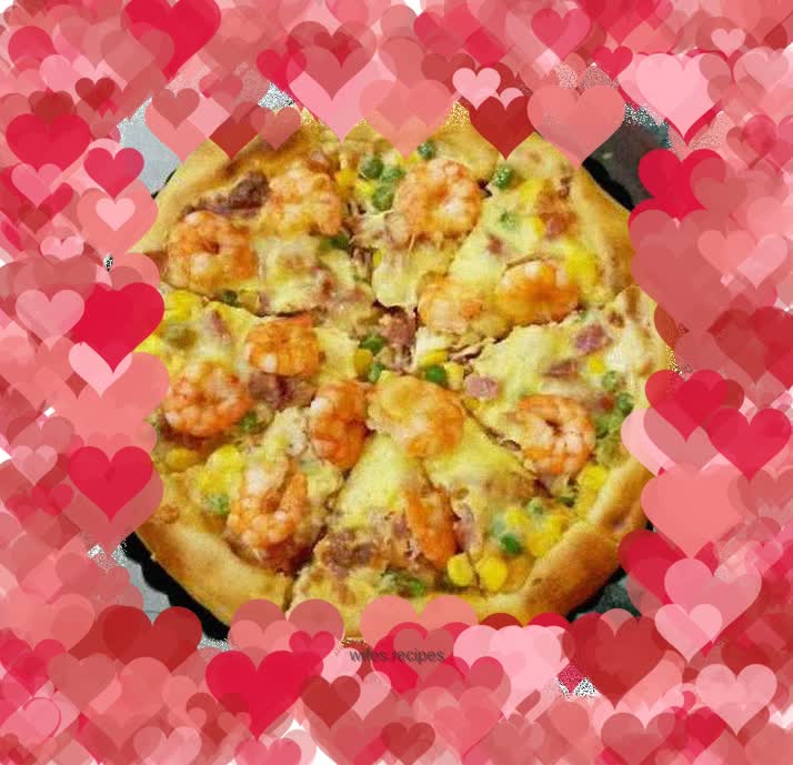 Shrimp and Bacon Pizza