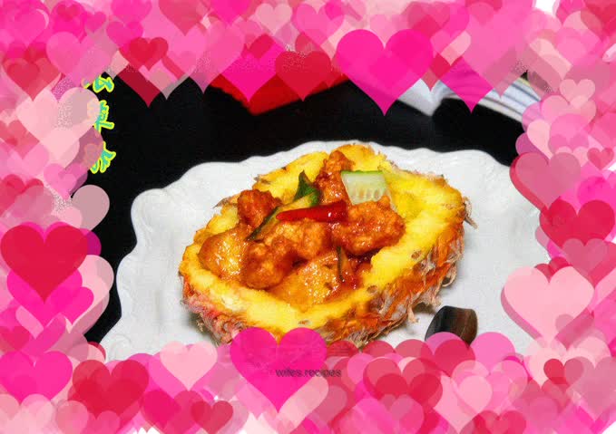 Pineapple ancient meat