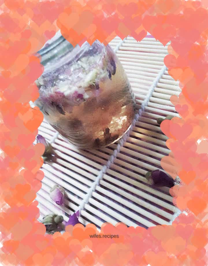 Double flower barley tea