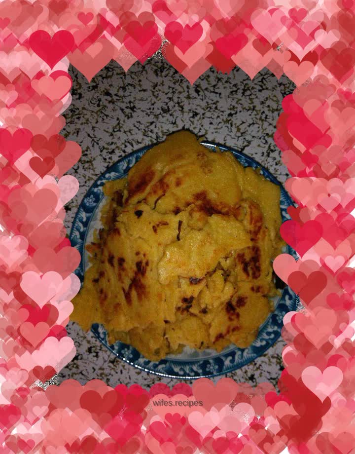 Vegetable egg pancake