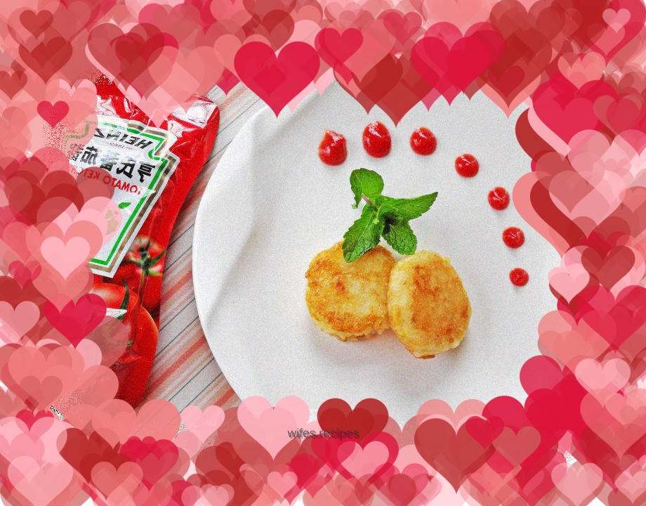 A simple yet nutritious and delicious breakfast - Pan-fried eggplant-flavored egg rice cakes