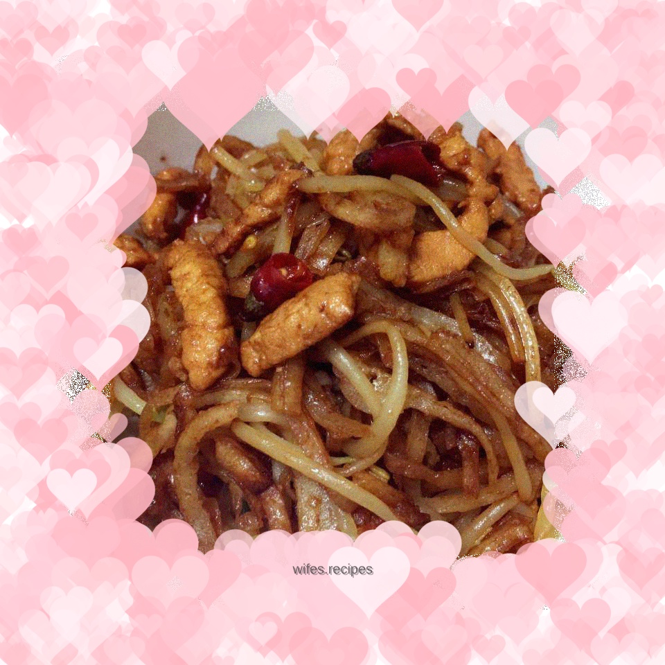 Mom’s Fried Pancakes with Shredded Pork