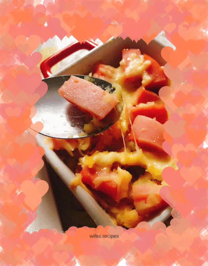 Cheese Baked Sweet Potatoes