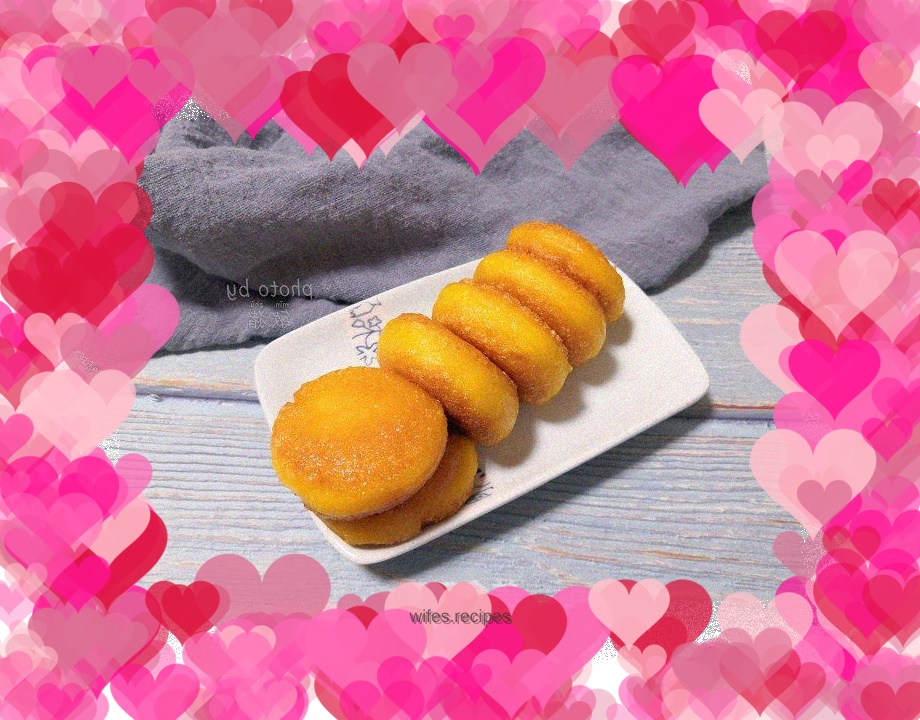 Pumpkin glutinous rice cake