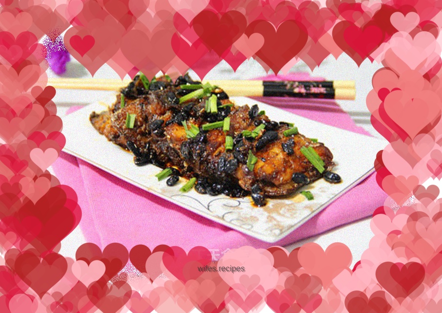 Crispy hairtail with black bean sauce