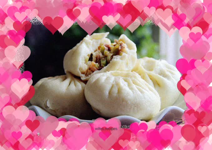 Kidney Bean and Pork Buns