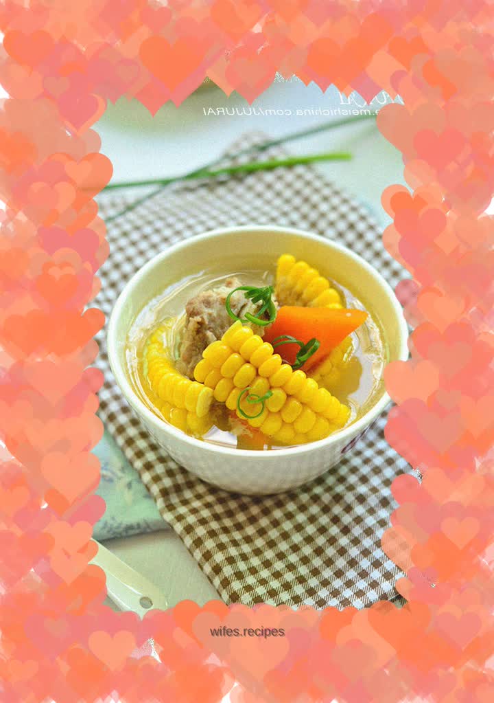 Corn pork bone soup