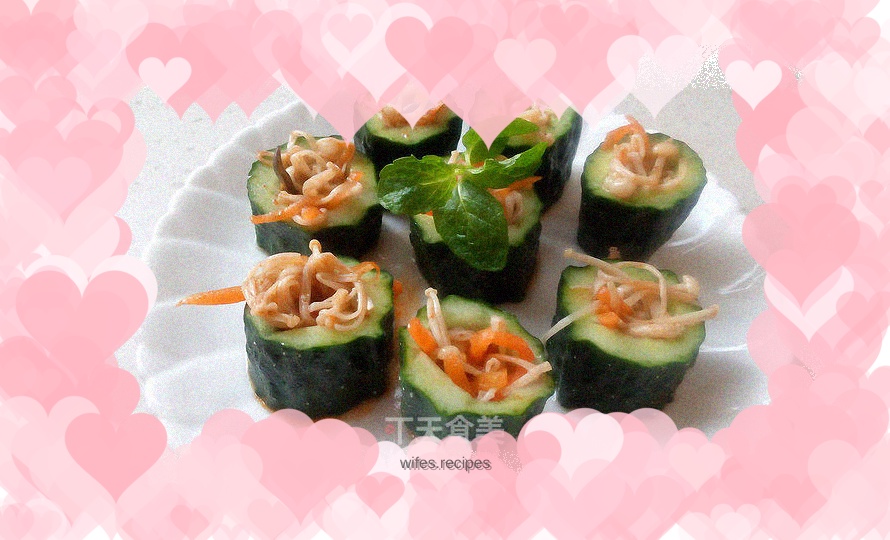 Three vegetarian salads