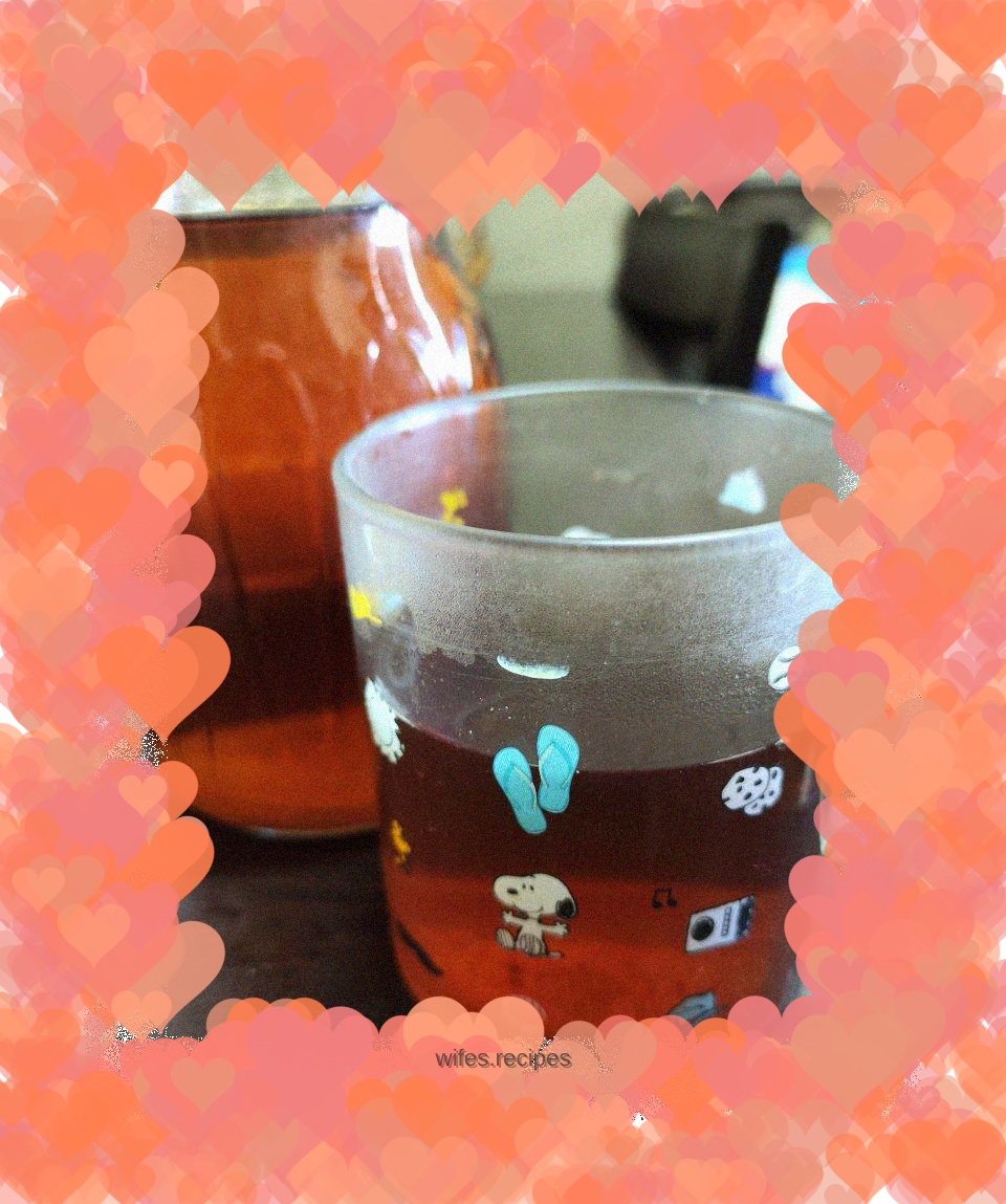 Dendrobium, tangerine peel, fig and mulberry drink