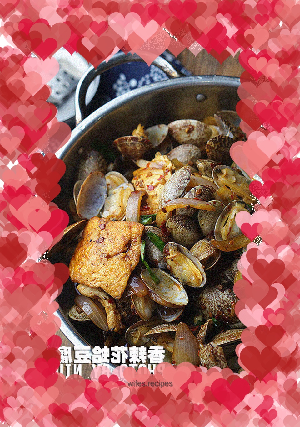 Clam tofu pot