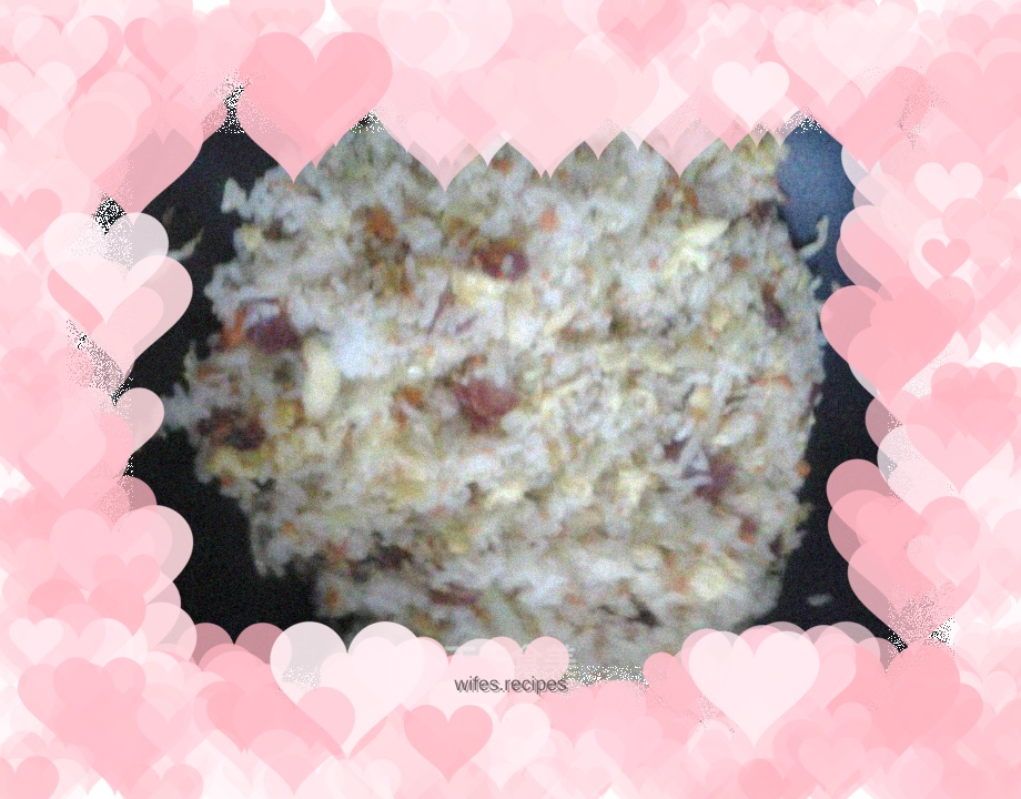 Fried rice for two with dad