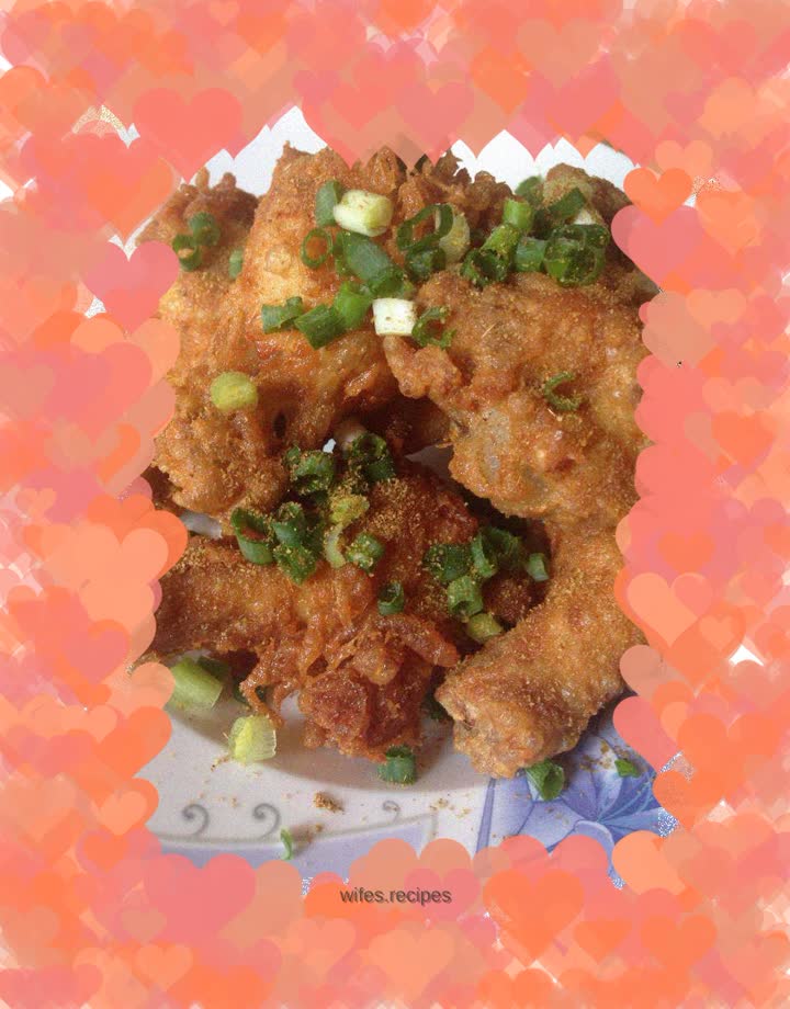 Fried Cumin Chicken Wings