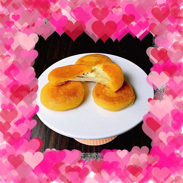 Pumpkin cake that can be drawn