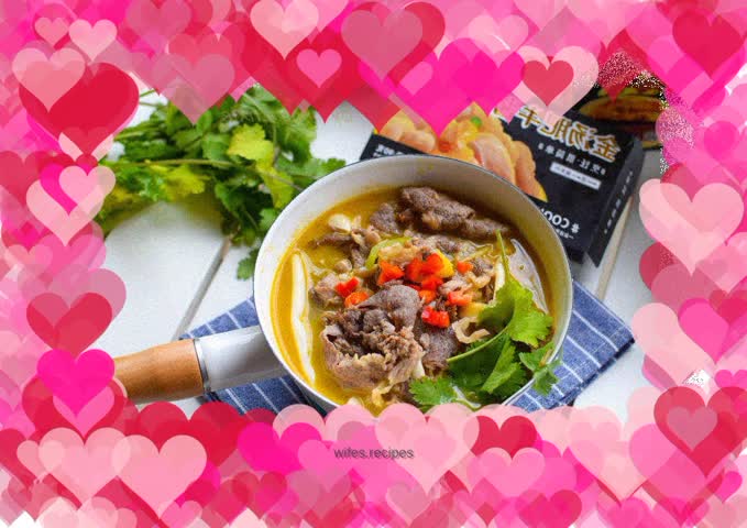 Super delicious golden beef