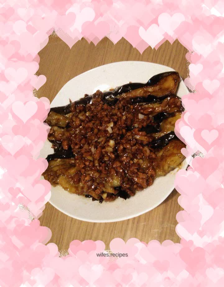 Eggplant with Minced Pork Sauce