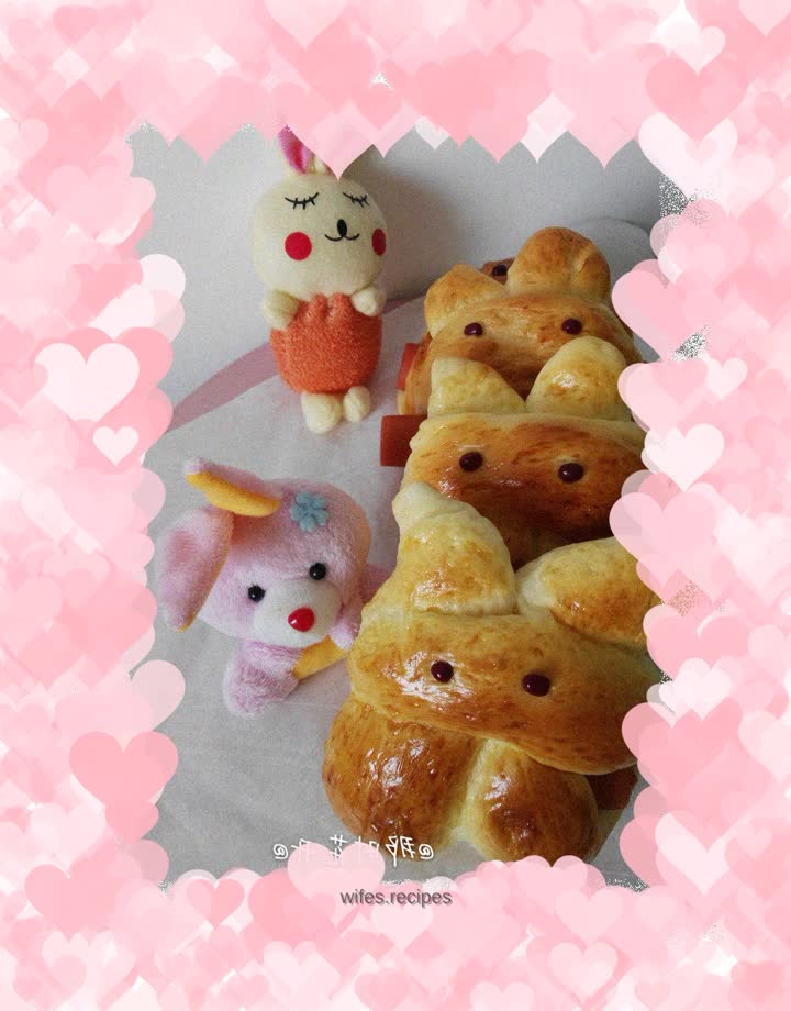 Rabbit Sausage Bread